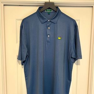The MASTERS Peter Millar Golf Shirt - Size Large